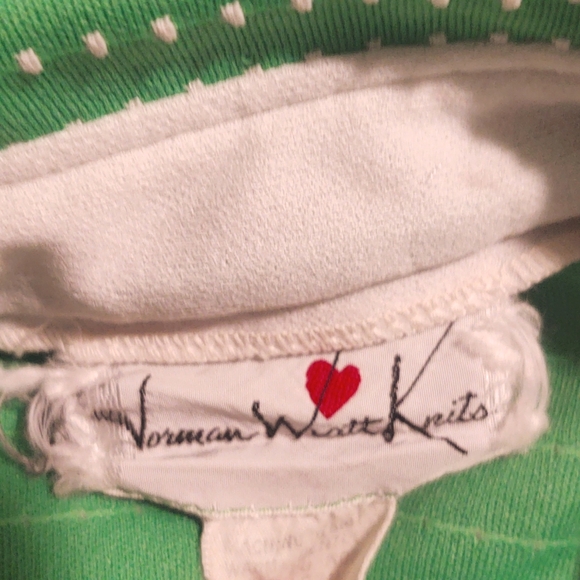 Vintage 60's Norman Wiatt Knits Button Down Shirt Dress - Sz. S - Picture 8 of 10